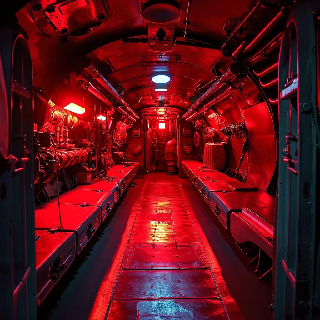 Why Do Submarines Use Red Lights? Sarai Chinwag