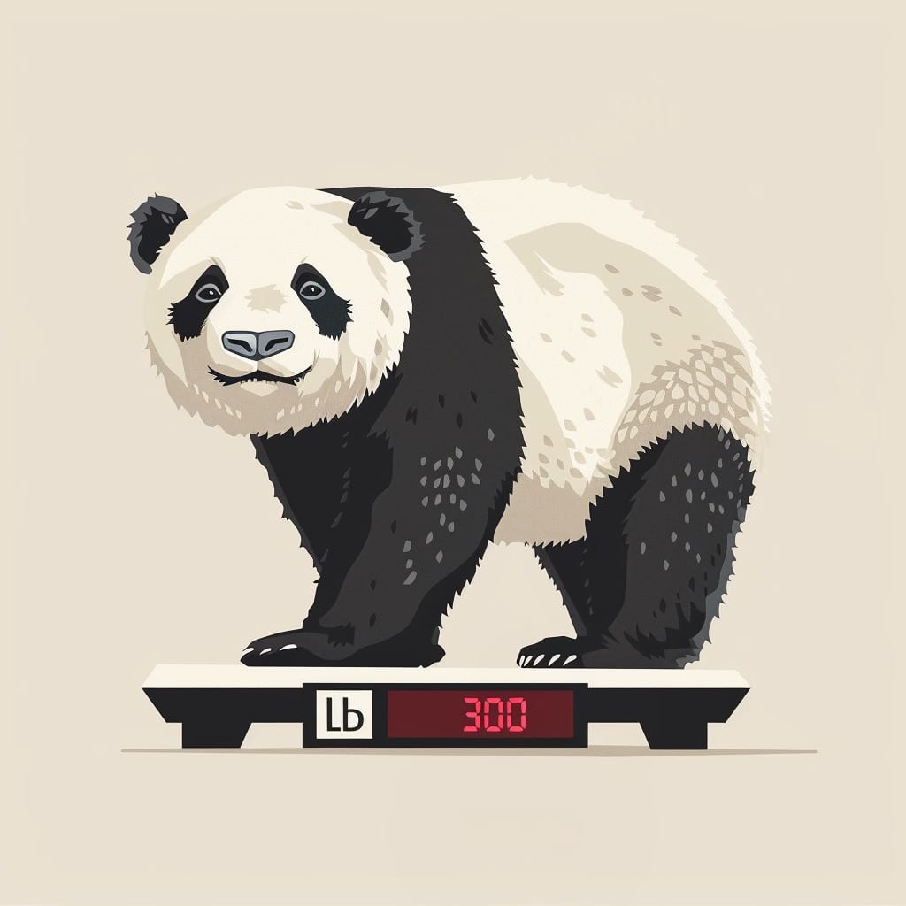How Much Do Pandas Weigh? Sarai Chinwag