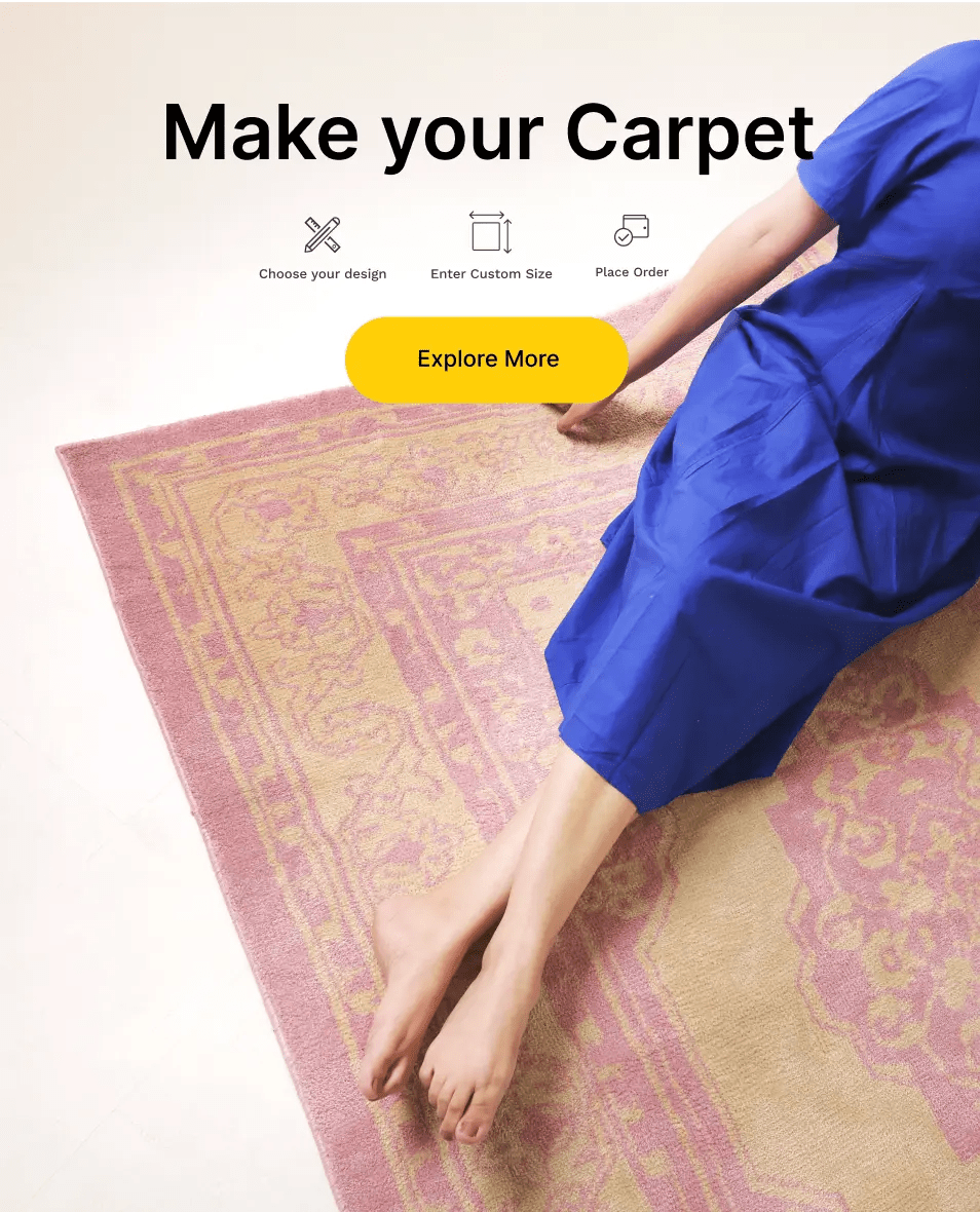 Buy Custom Rugs & Carpets Online at Best Price in India Saral Home