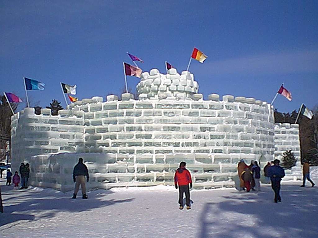 "*Saranac Lake Ice Castle, New York Resource Travel Guide to