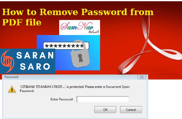 Remove Password from PDF file Trick to Remove PDF Password
