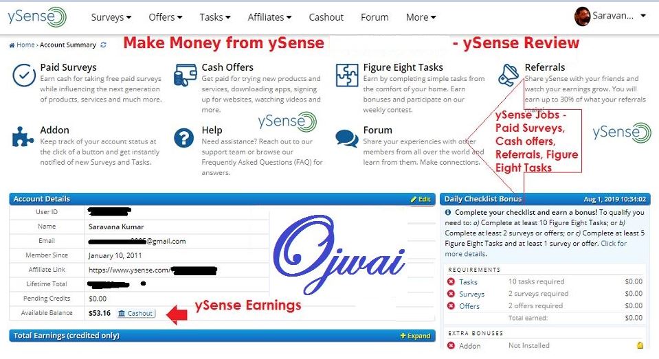 Earn Money Online with ySense A Comprehensive Guide 2025