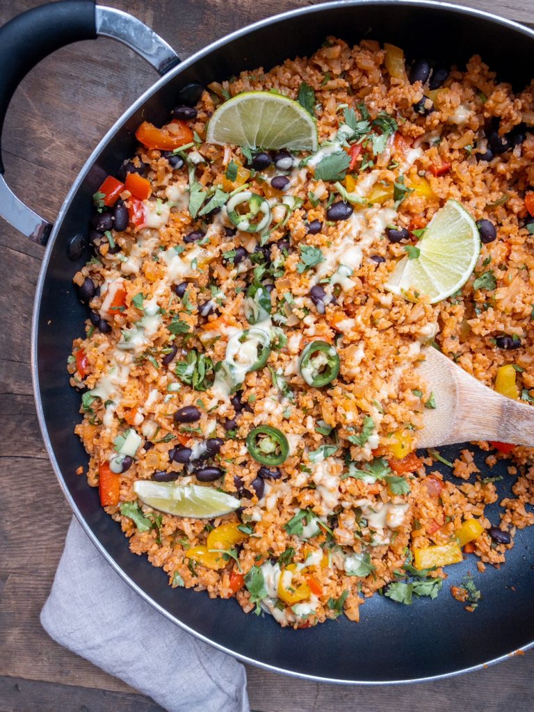 15Minute Mexican Cauliflower Rice Sara Sullivan