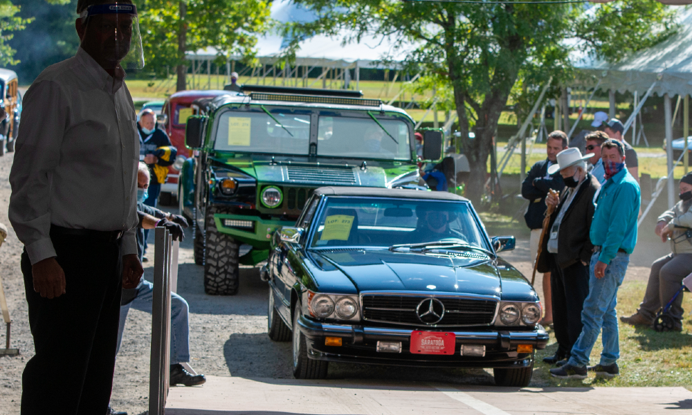 2020 Saratoga Motorcar Auction Scenes From the Day's Socially