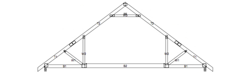 Stock Trusses Saratoga Lumber Traders