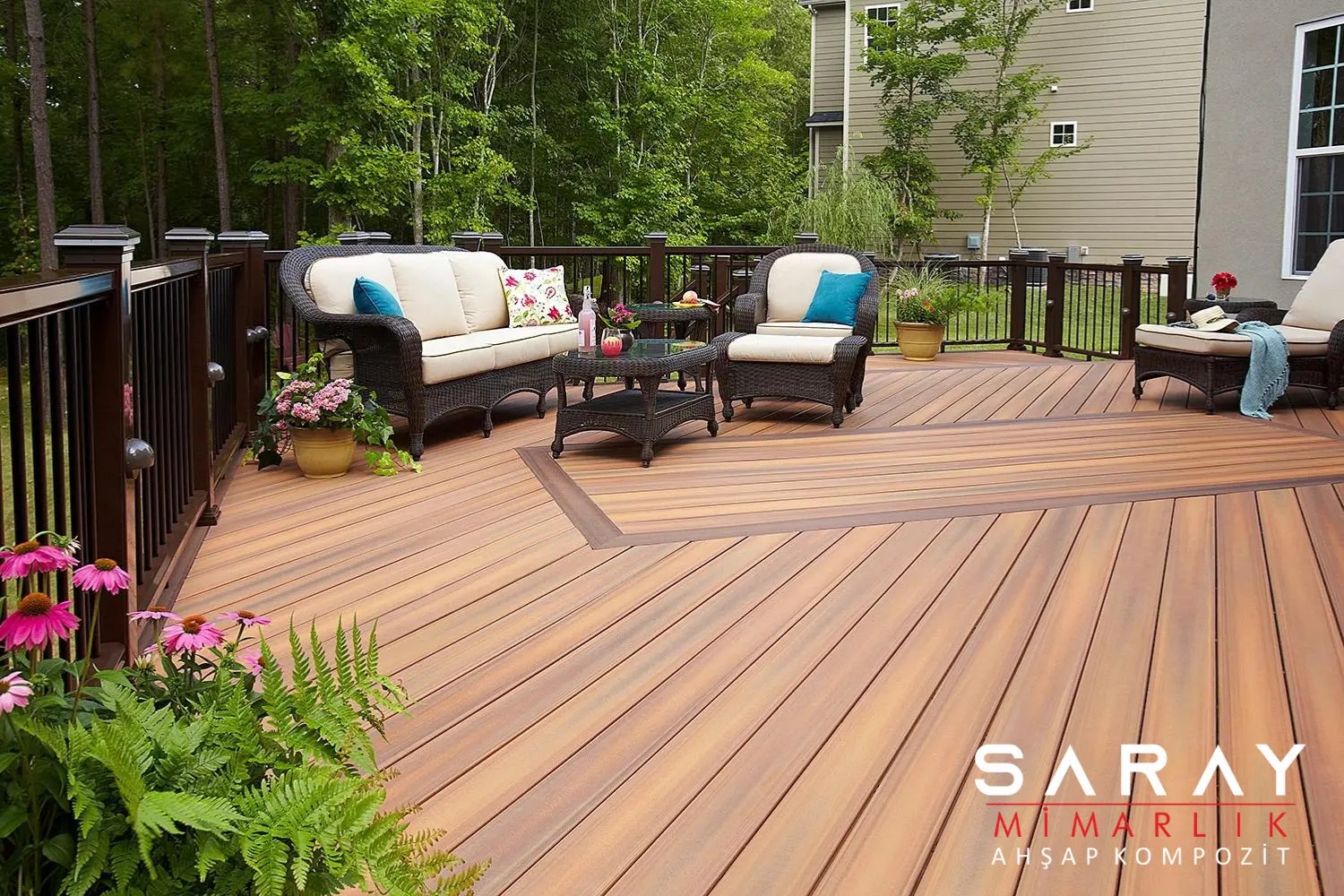 Ahşap Kompozit Deck Modelleri & Özellikleri Saray Mimarlık