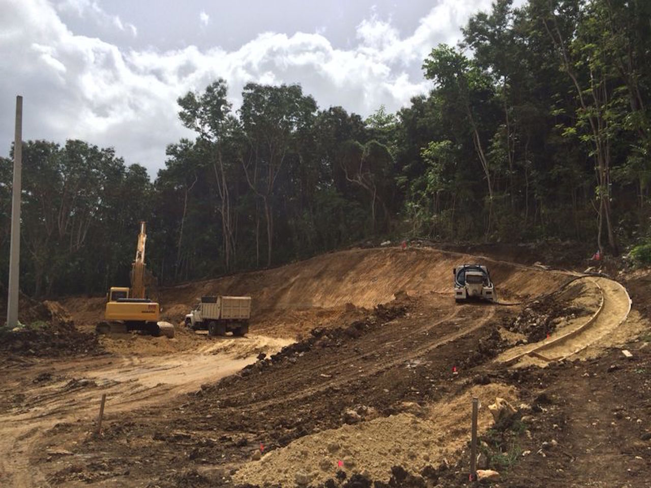Fort Buchanan Running Tracks. S.Arch