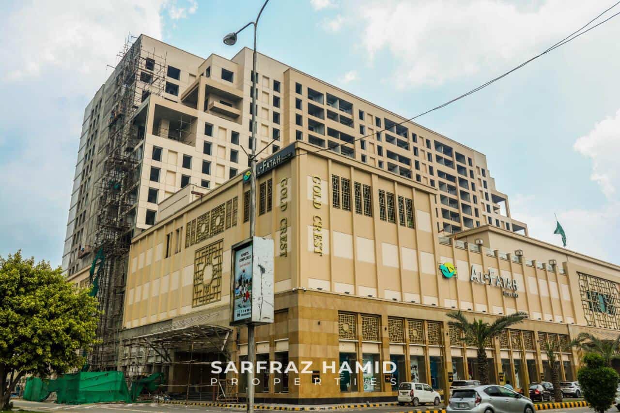 Gold Crest Mall DHA Lahore Luxury Residential Apartments