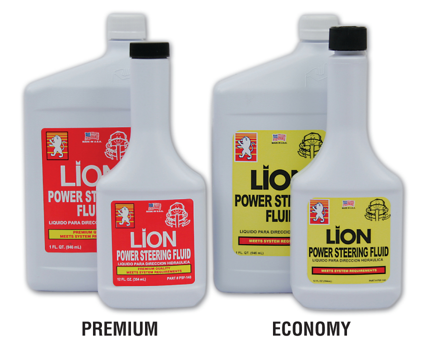LION Power Steering Fluid / LIQUIDO PARA DIRECCION HIDRAULICA LION