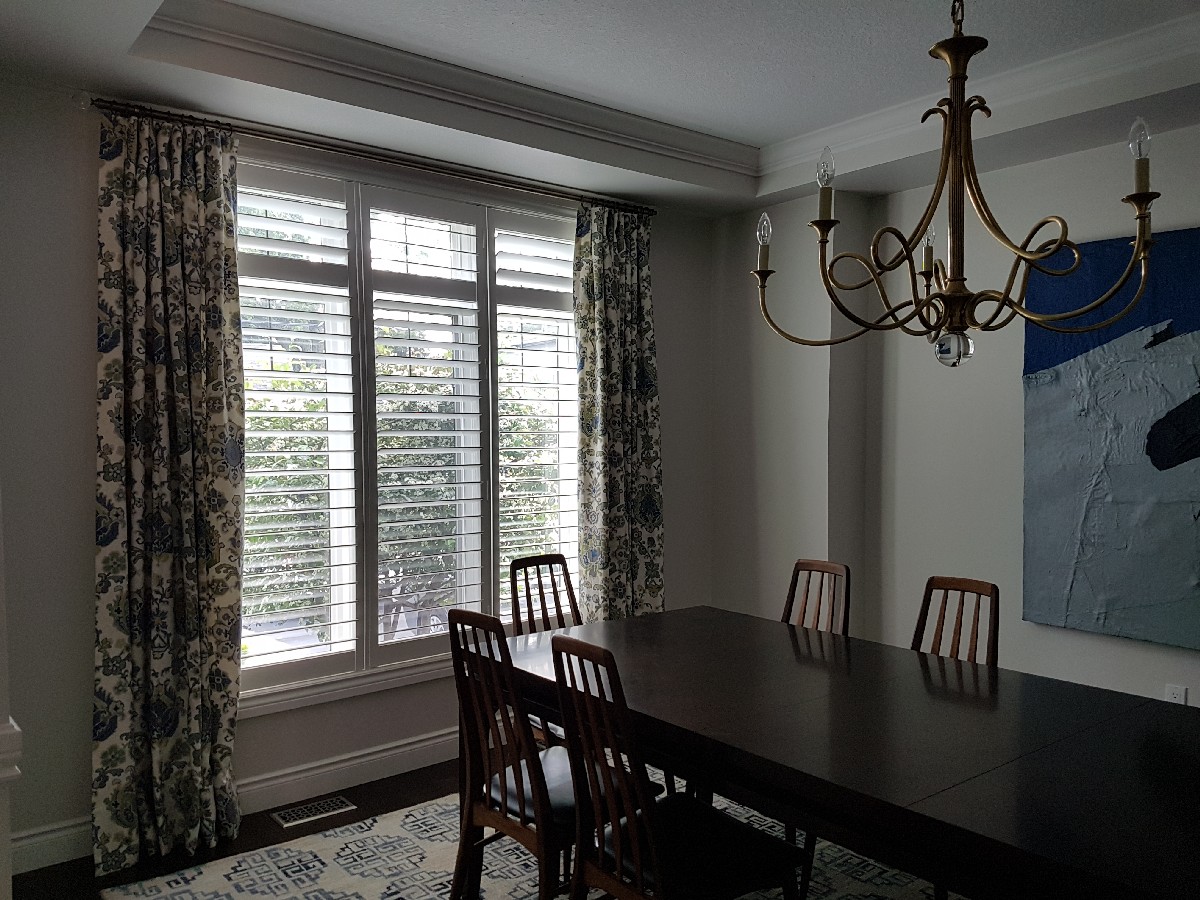 A & J Residence Burlington Toronto Custom Drapery & Window