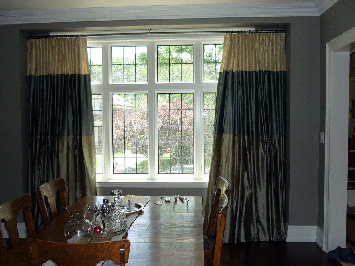 M. Residence Old Mill, Toronto Toronto Custom Drapery & Window
