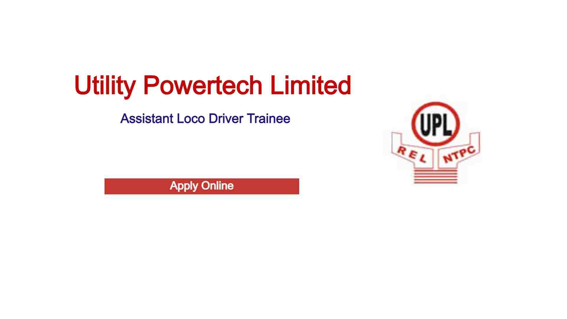 Utility Powertech Limited Vacancy 2022 Apply Online utilitypowertech