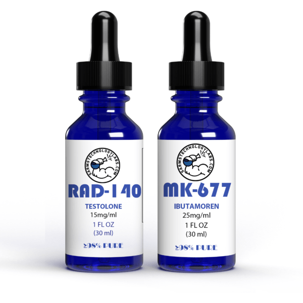 Buy Premium Liquid RAD140 and MK677 Stack Sarms Tech