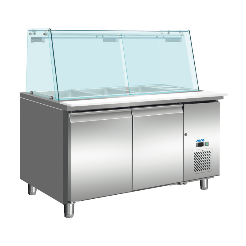 Cooling Table with glass top Model SG2070 Saro