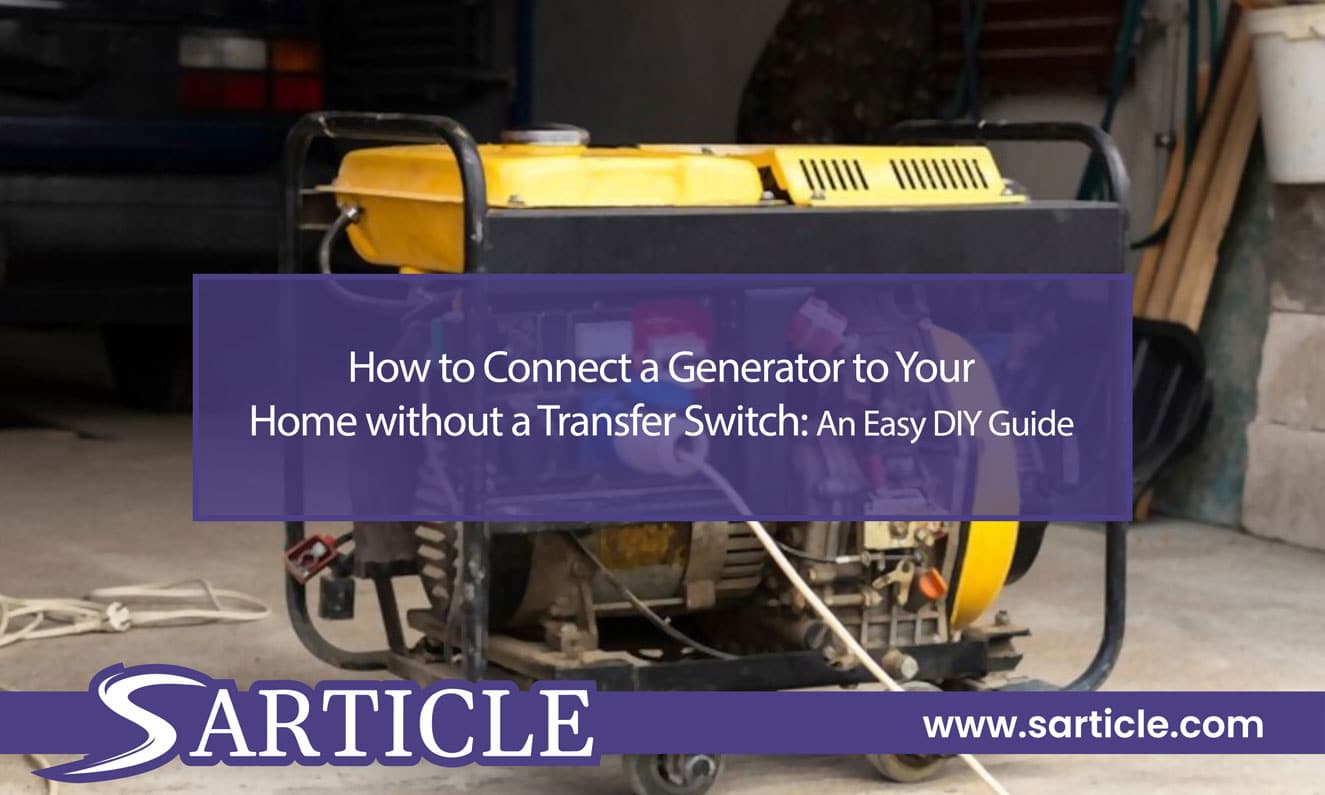 How to Connect Generator to House Without Transfer Switch An Easy DIY