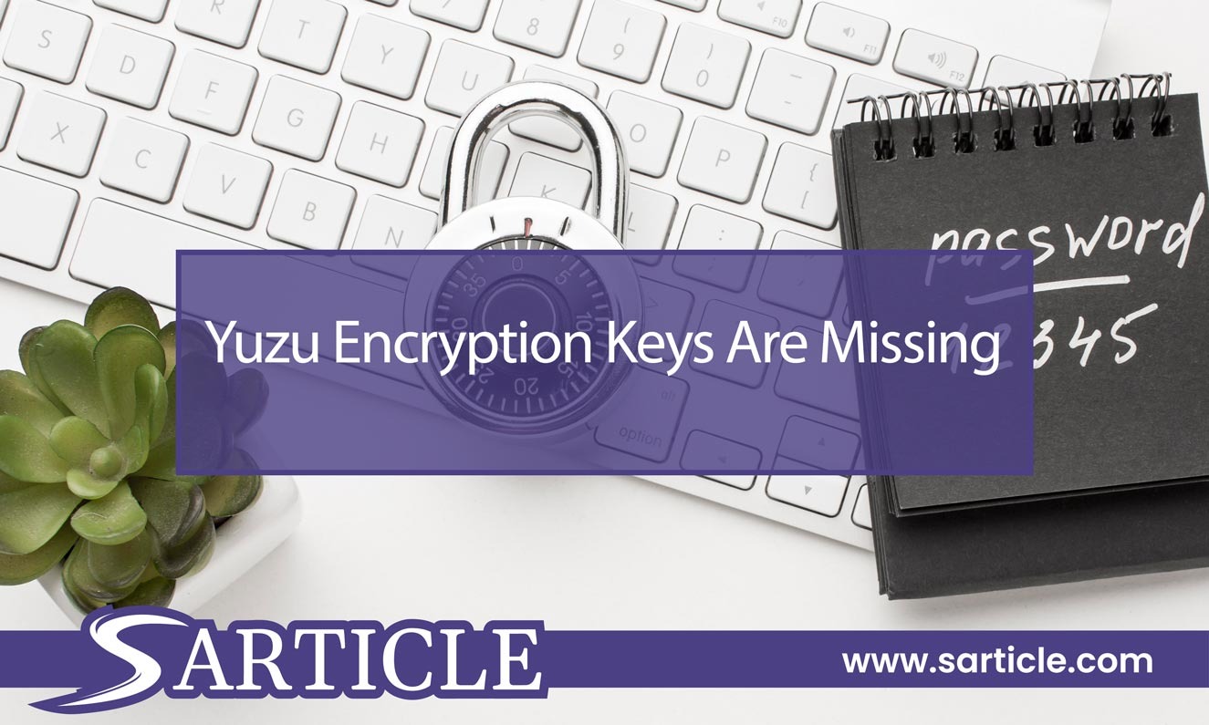 Yuzu Encryption Keys Are Missing
