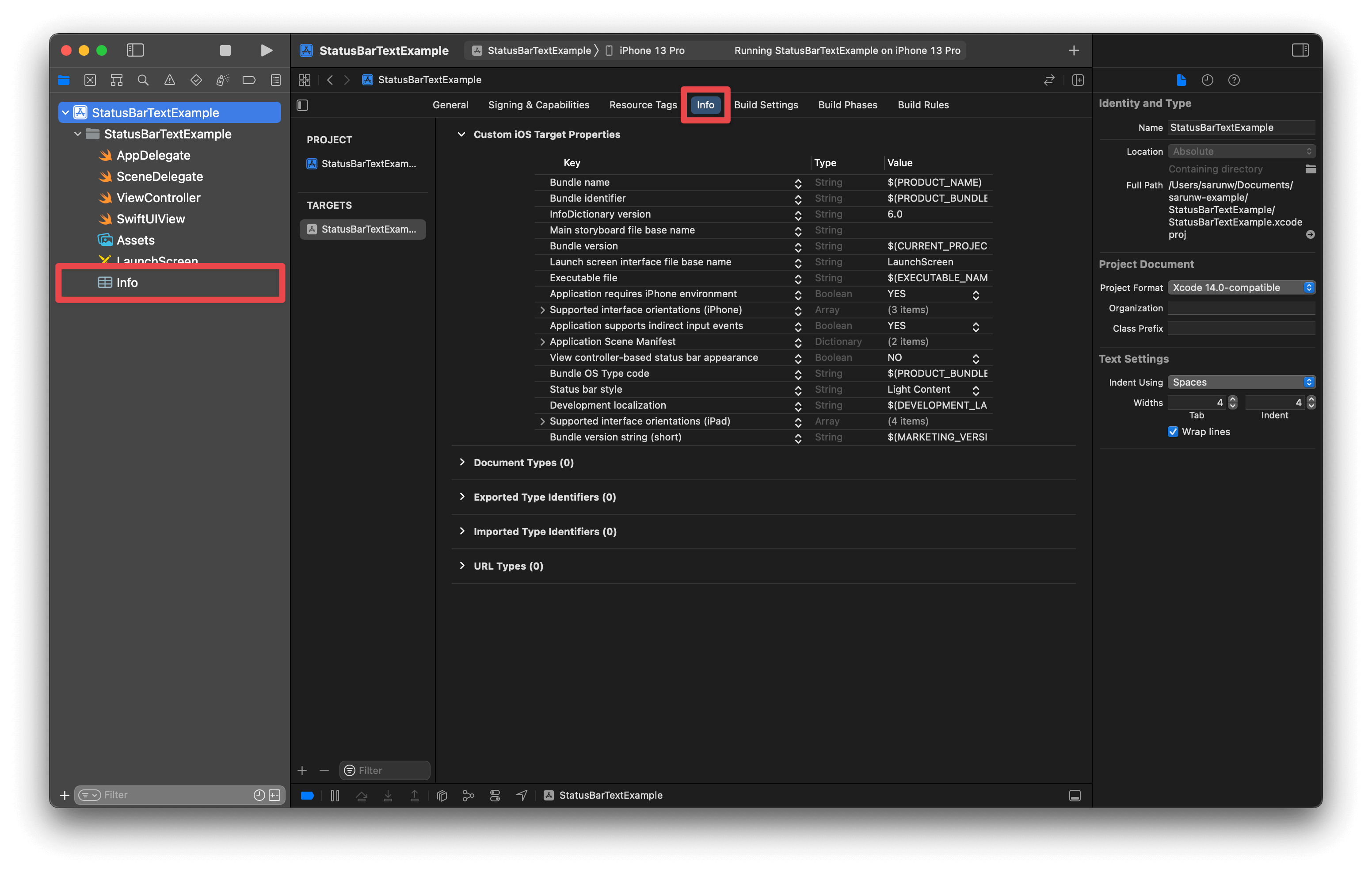 How to change Status Bar text color in SwiftUI Sarunw