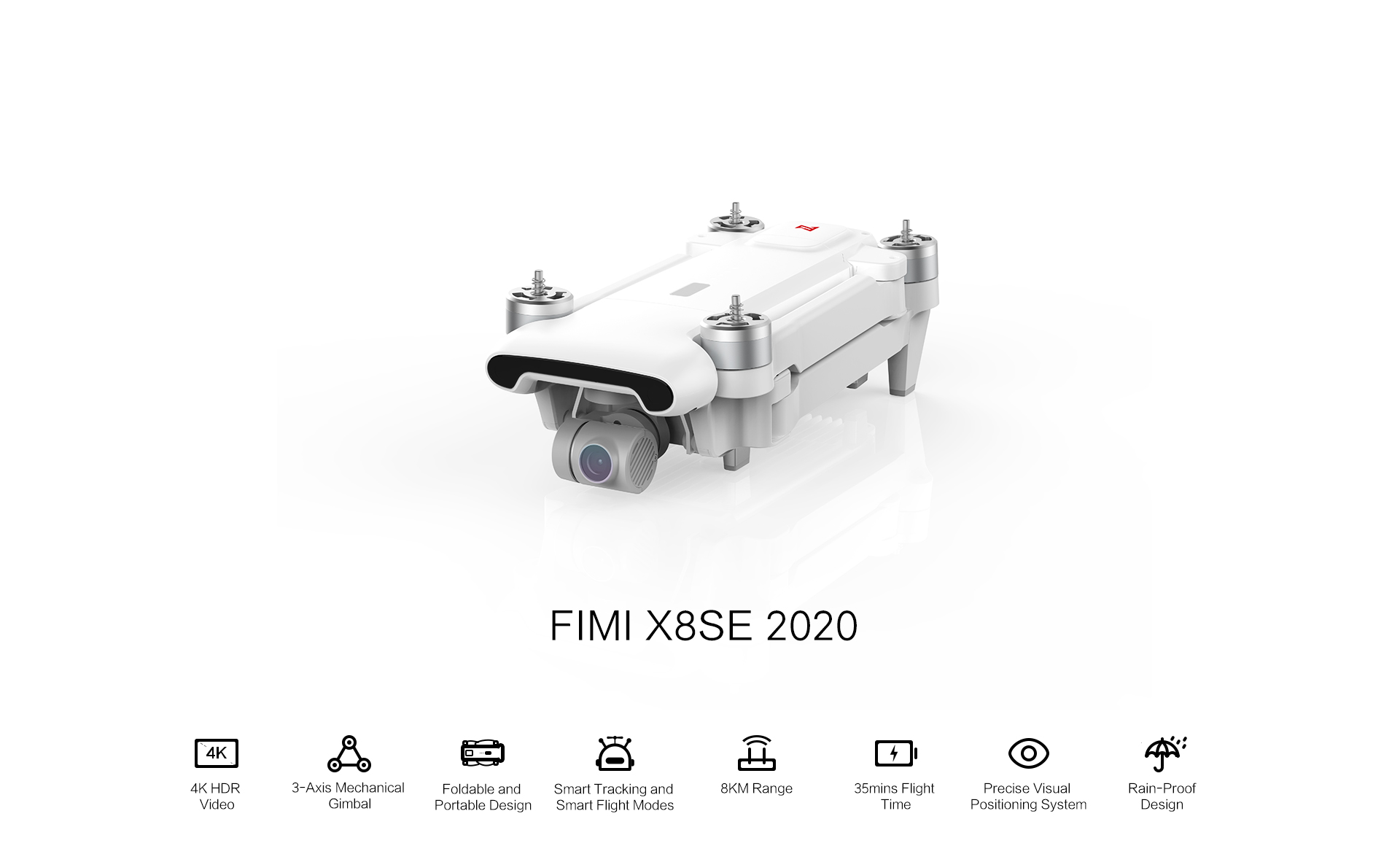 FIMI X8 SE 2020 - COMBO GREY| S.A.S - Spirit Aeronautical Systems