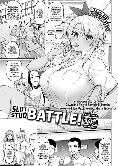 Slut Stud Battle! (Original) Bahasa Indonesia