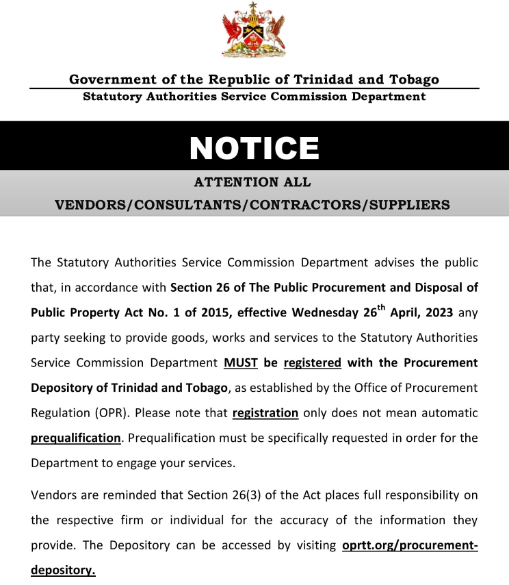 SASC Statutory Authorities Service Commission