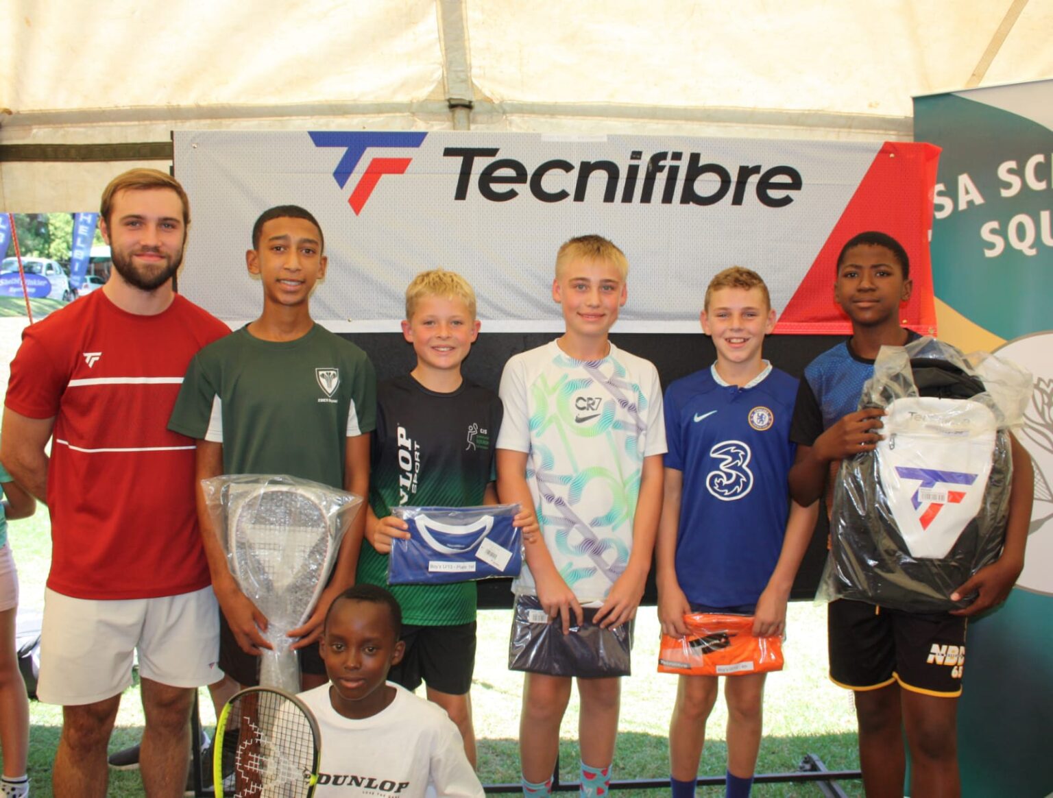 Tecnifibre Bloemfontein Junior Open Some Pictures SA Schools Squash