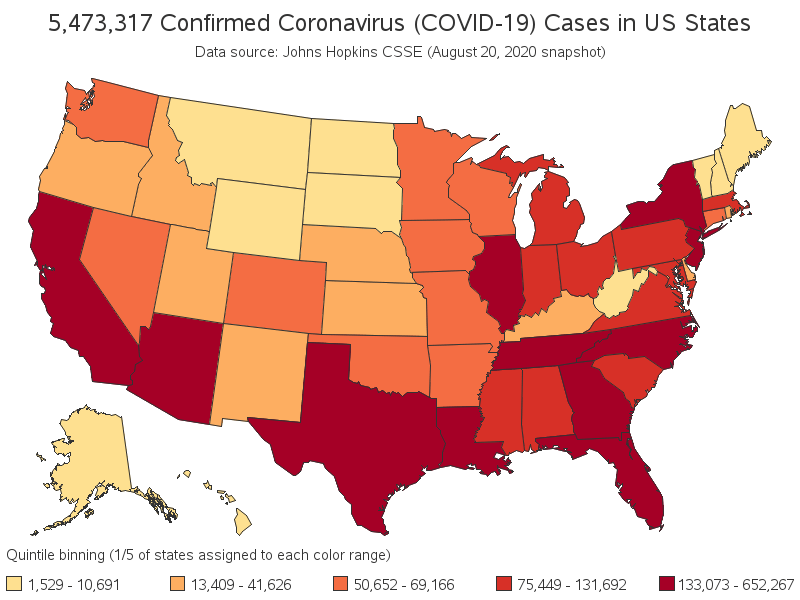 Tracking the Coronavirus Disease 2019 (COVID19) in the United States
