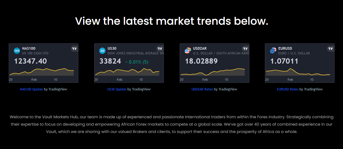 Vault Markets Account Types Reviewed ☑️ (Updated 2024)