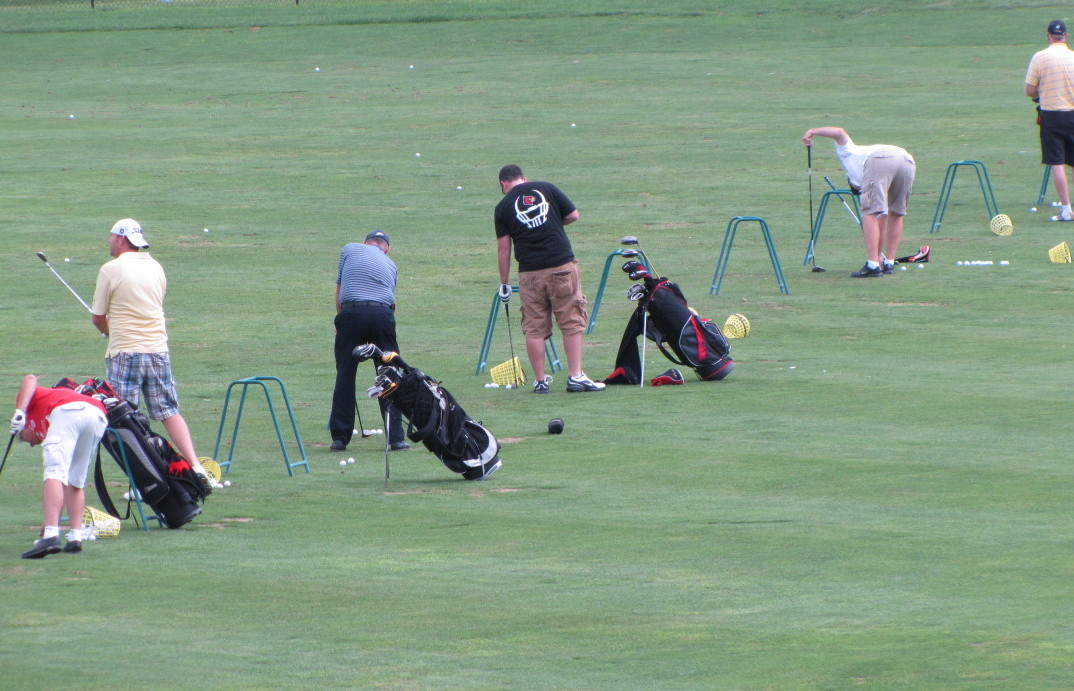 practice tee Saskatoon Golf Club