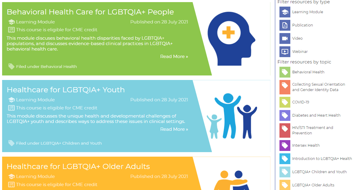 National LGBTQIA+ Health Education Center Resources Saskatchewan
