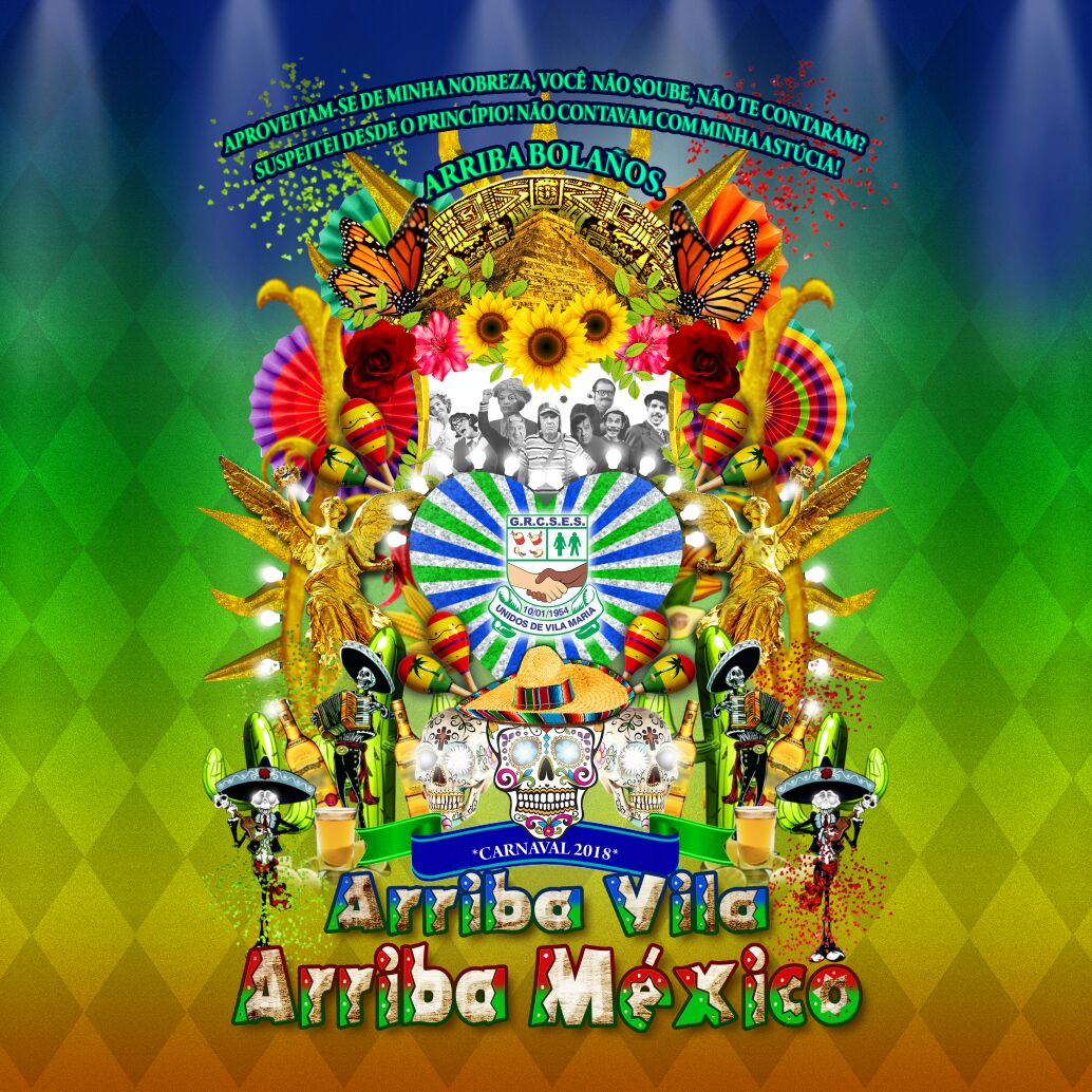 Confira a sinopse do enredo 2018 da Unidos de Vila Maria SASP Carnaval