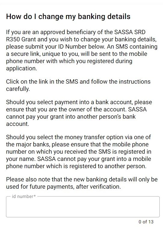 SASSA Status Check for SRD R350 Payment Dates 2024
