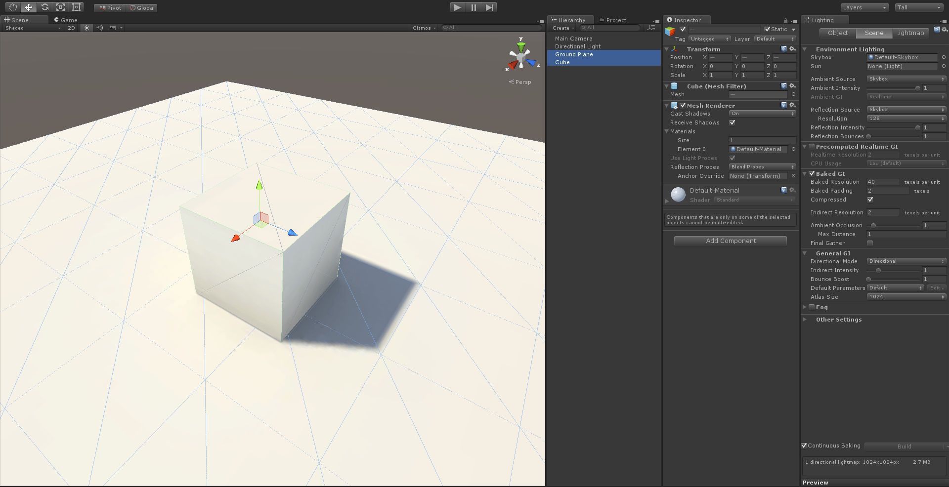Unity5 烘焙教程_size in lightmap has reachedCSDN博客