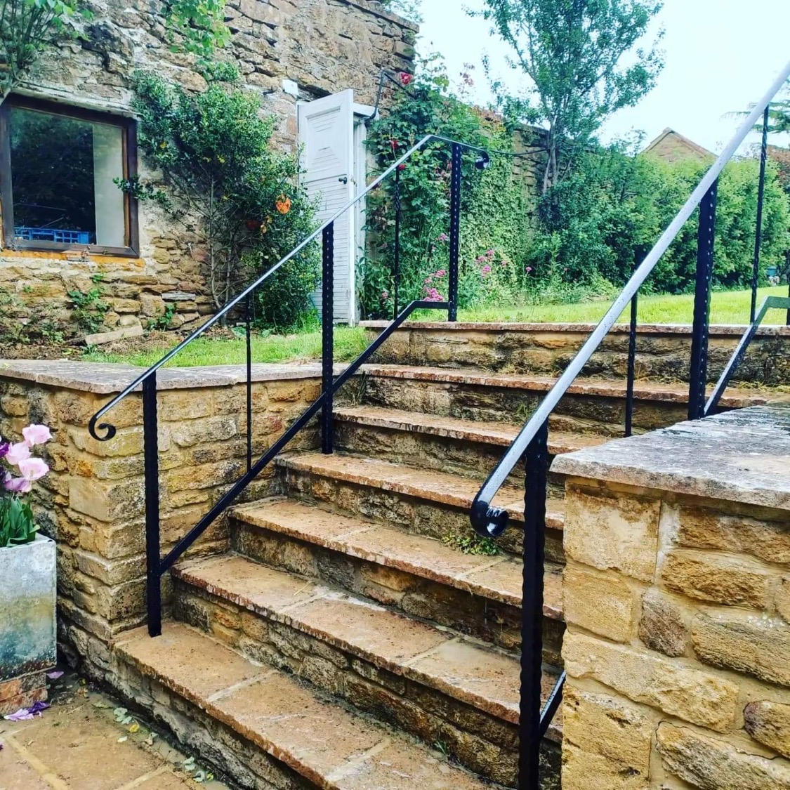 Metal Handrails For Garden Steps Fasci Garden