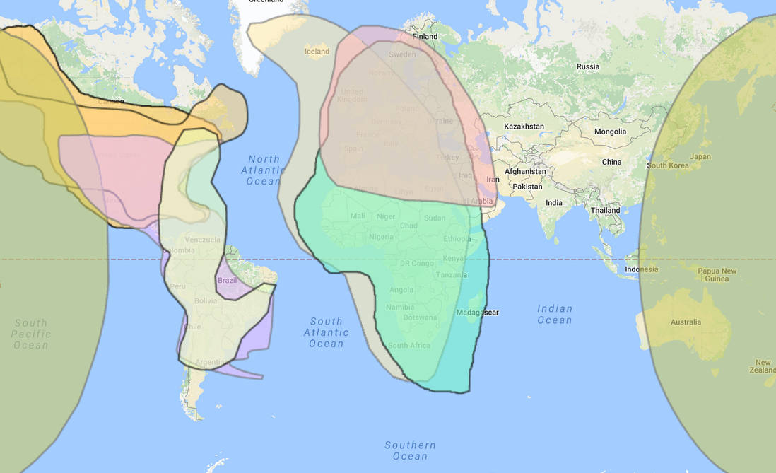 Satellite Bandwidth Coverage Map Services