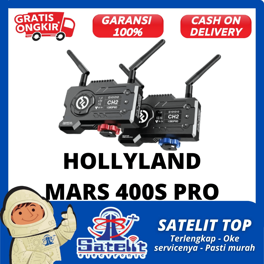 Hollyland Mars 400S Pro Sdi/Hdmi Wireless Vidio Transmission Satelit Electronic