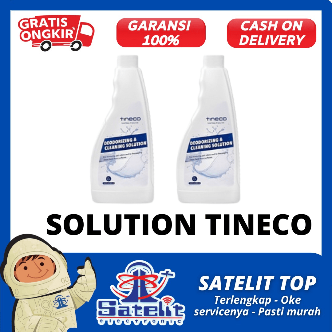 Tineco Deodorizing And Cleaning Solution Cairan (2 Botol) Satelit