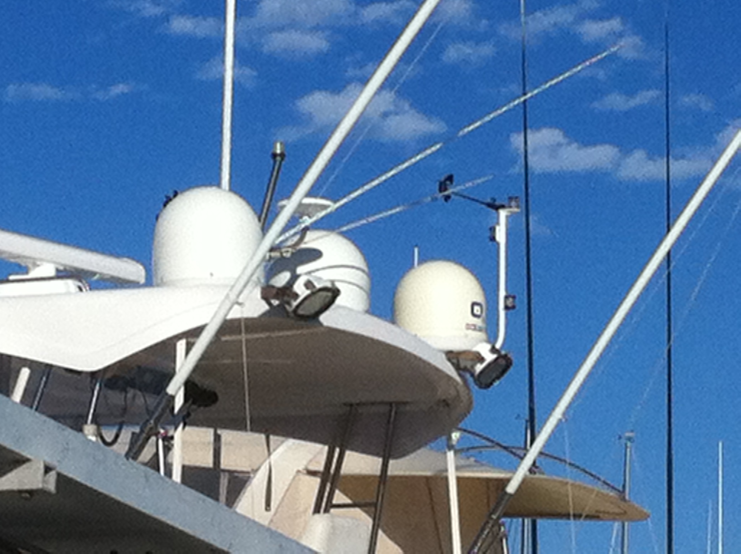 SatelliteTV4Boats Marine Satellite TV Antennas Gallery of Installs