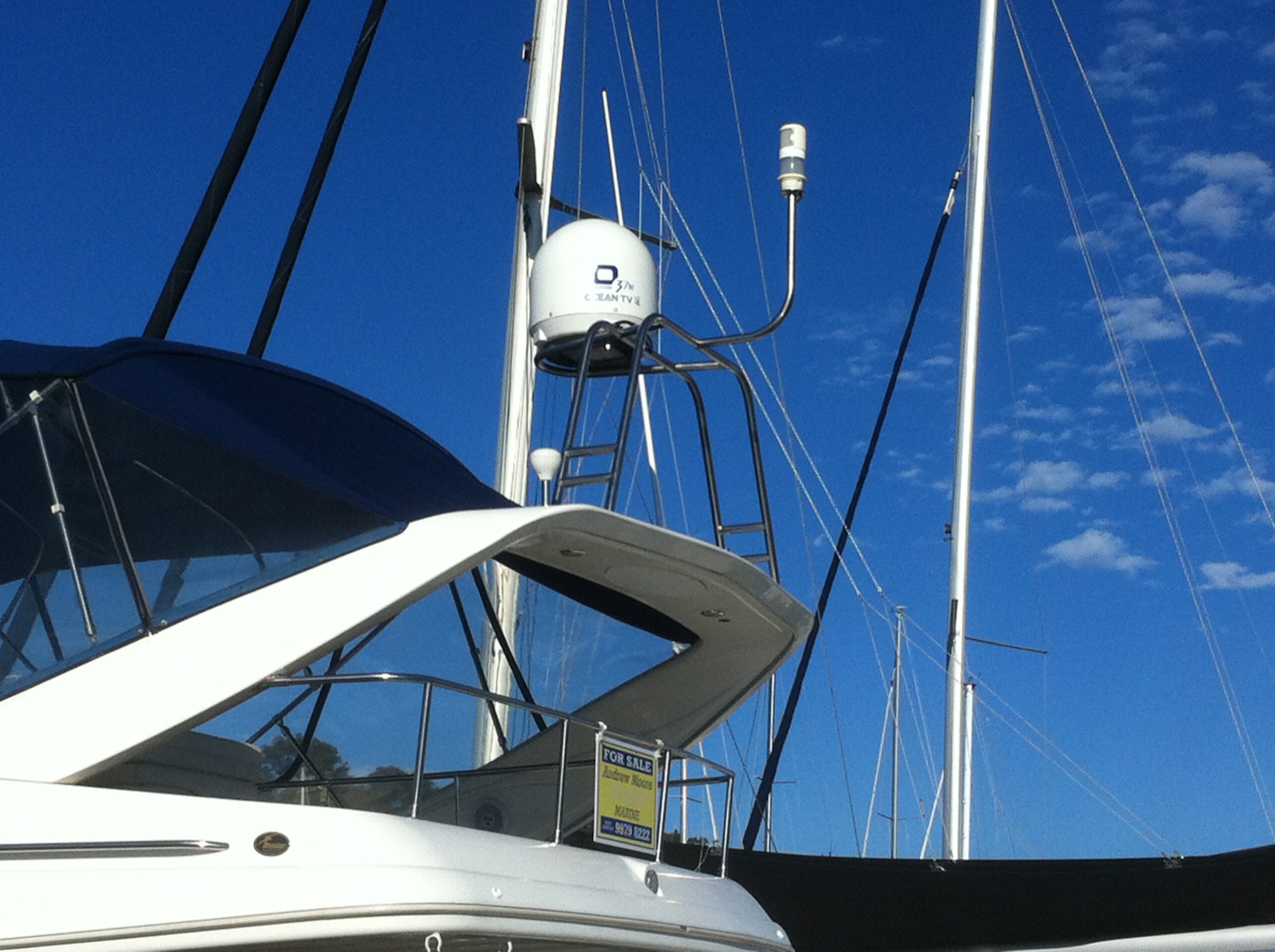 SatelliteTV4Boats Marine Satellite TV Antennas Gallery of Installs