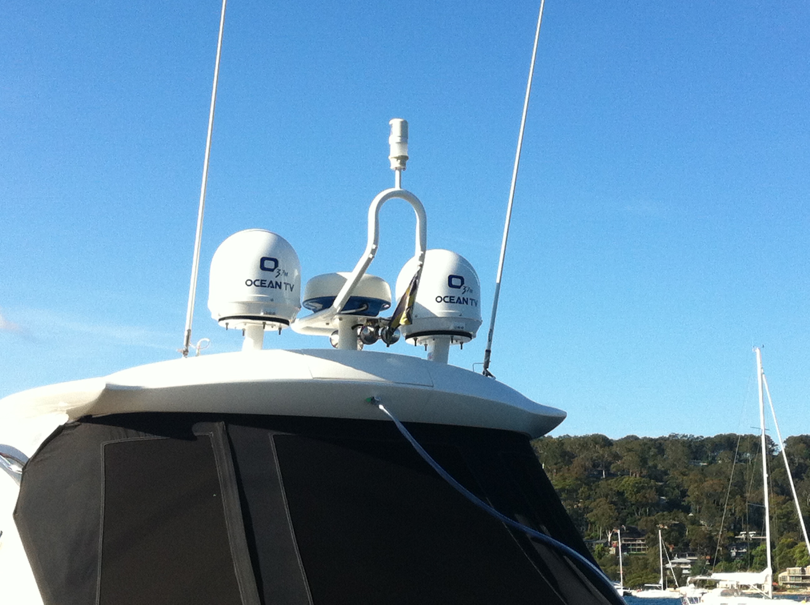 SatelliteTV4Boats Marine Satellite TV Antennas Gallery of Installs