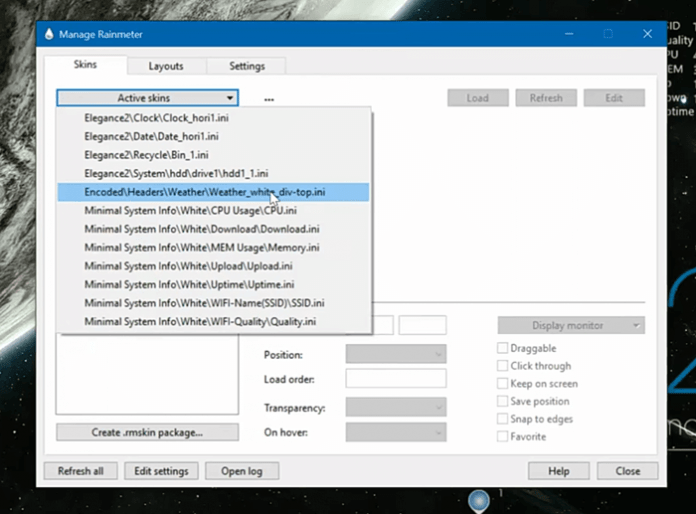 Weather Code How to Find My Weather Code for Rainmeter
