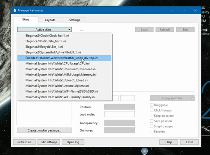 Weather Code How to Find My Weather Code for Rainmeter