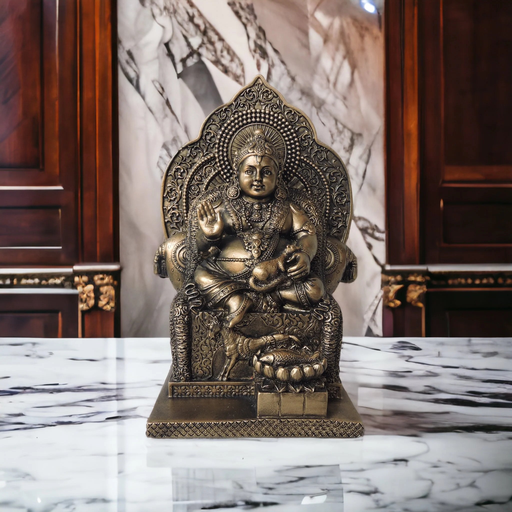 God Idols For Home Mandir Buy Brass God Idols Online Satguru's