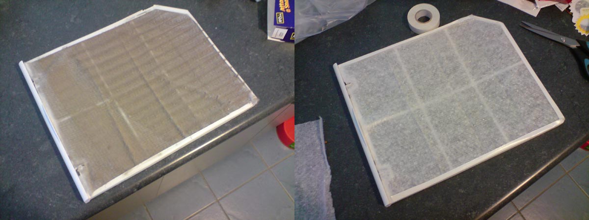 Using 3M Filtrete filter on A/C inlet Air conditioners
