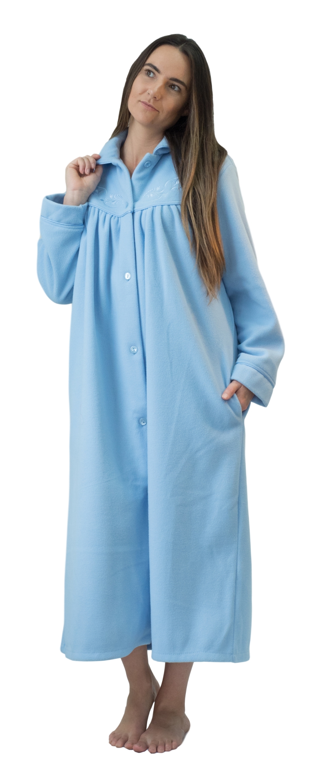 Willow button gown Satin n Lace