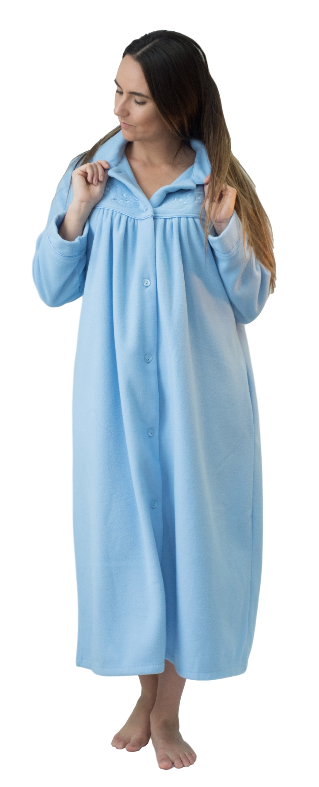 Willow button gown Satin n Lace