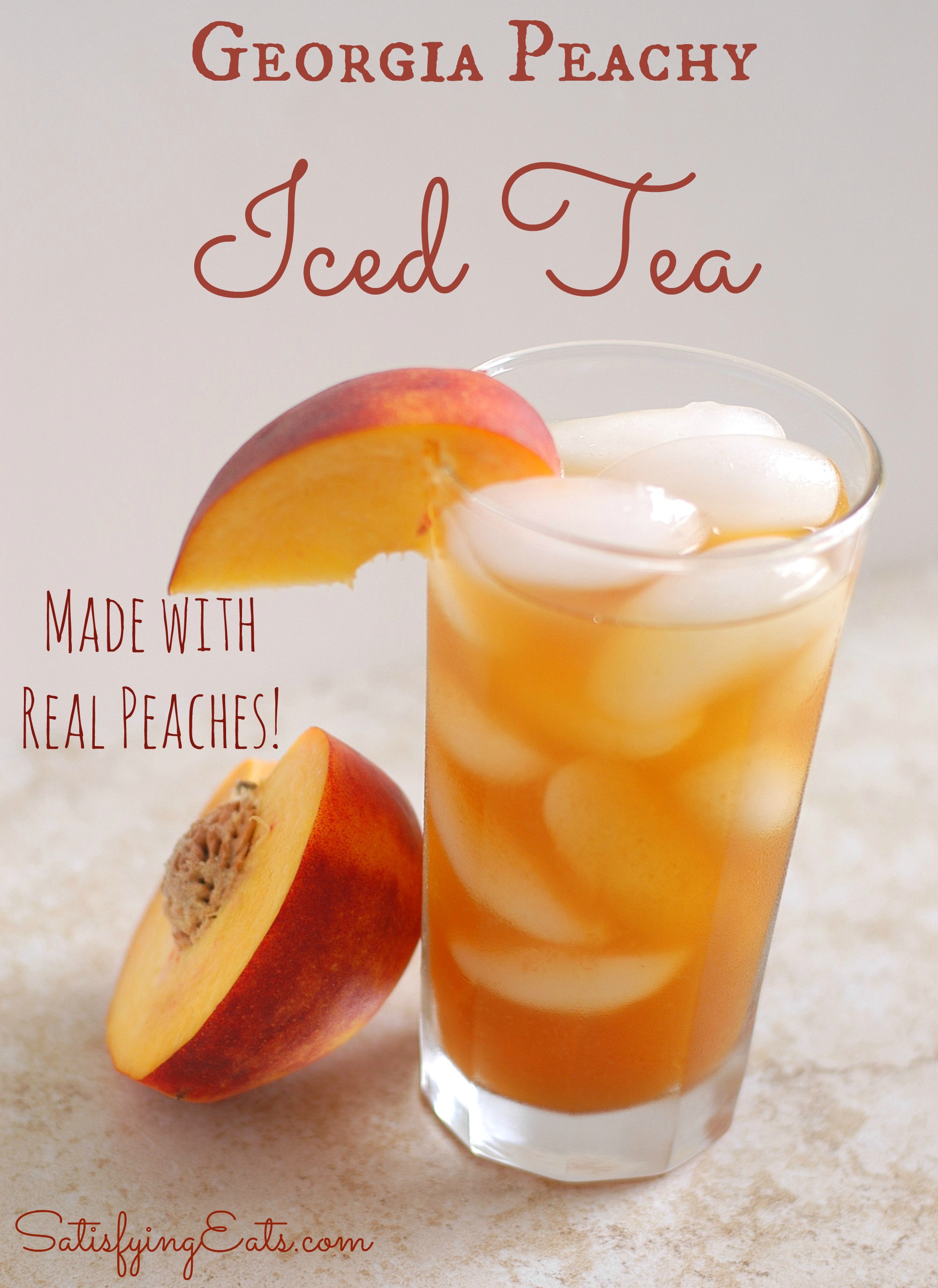 Peachy Iced Tea