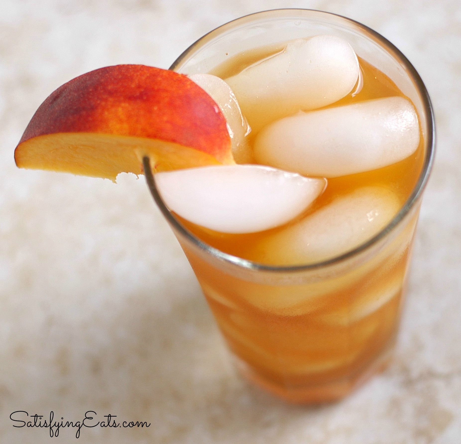 Peachy Iced Tea