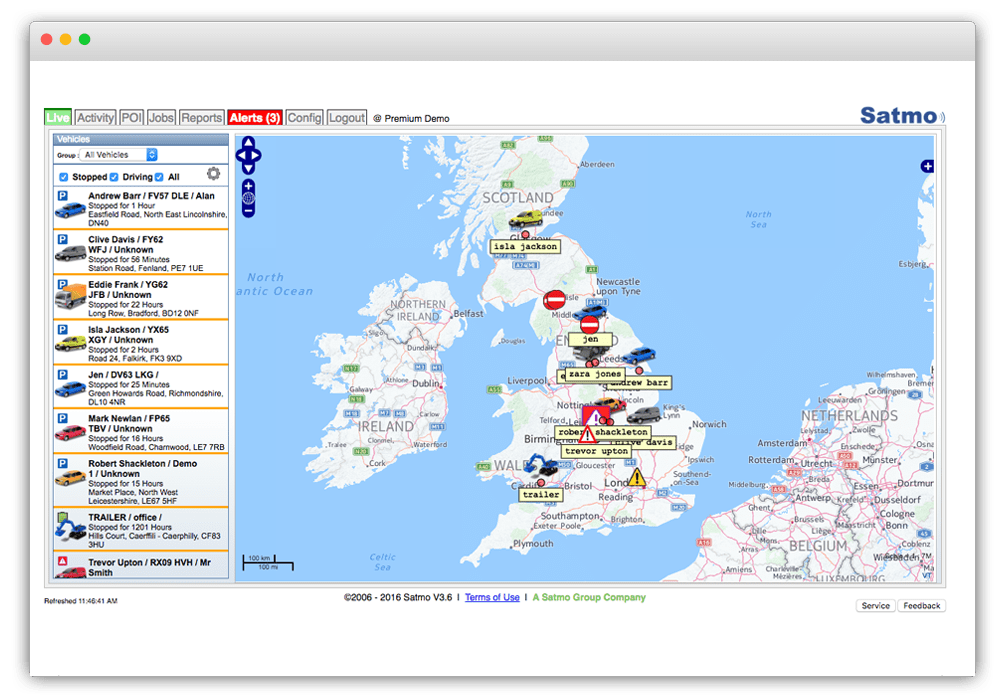 White Label Vehicle Tracking Solutions Satmo Vehicle Tracking