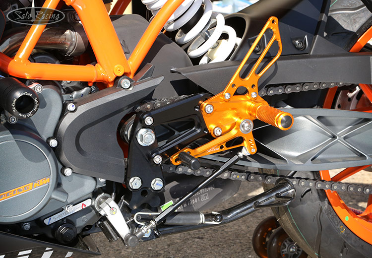 SATO RACING Rear Sets KTM RC125 / RC390 ('15'19)