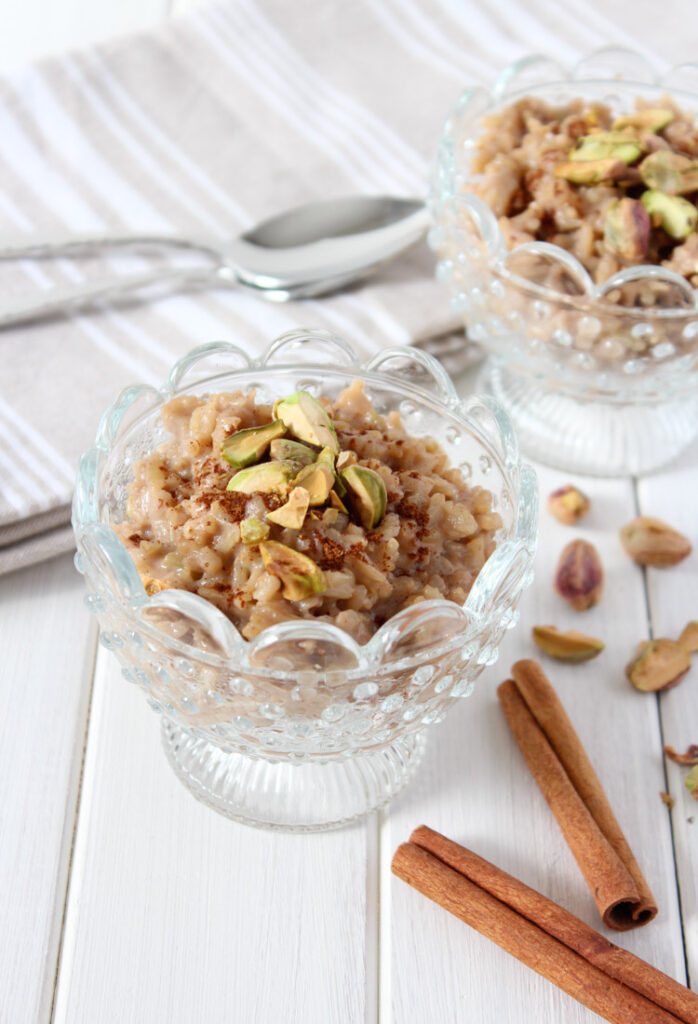 Chai Spiced Brown Rice Pudding - Satori Design for Living